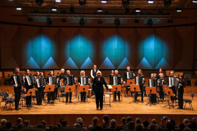 Naujenes Akordeonistu orķestra dalība XXI starptautiskajā akordeona mūzikas festivālā Košalinā, Polijā